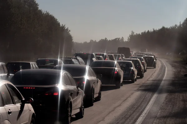 stock image Traffic jam