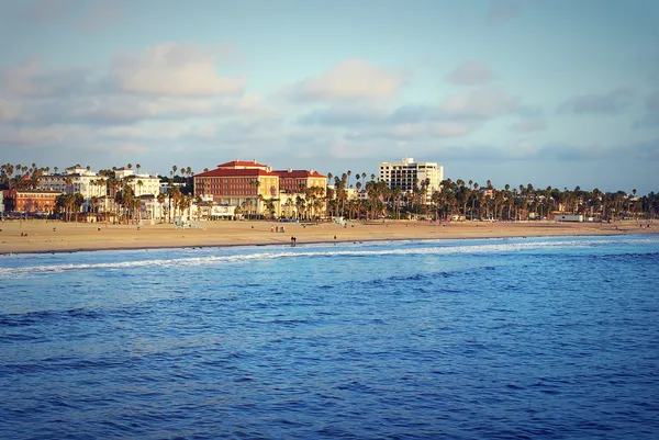 The Pacific Ocean. Santa Monica Beach. — Stock Photo, Image