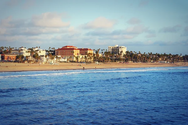 L'Oceano Pacifico. Spiaggia di Santa Monica . Immagini Stock Royalty Free