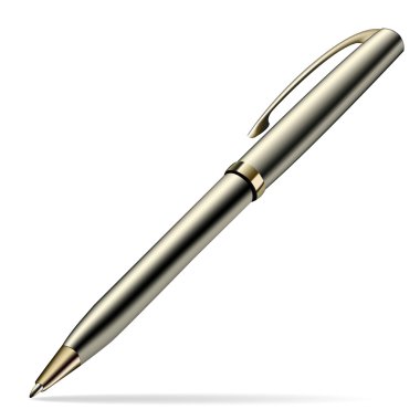 Ball point pen on isolated background clipart