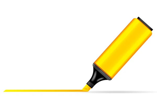 Markeerstift pen — Stockvector
