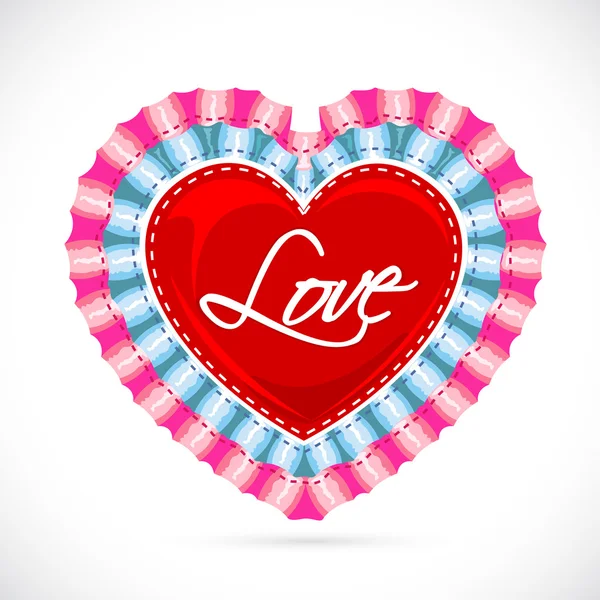 Bannière amour — Image vectorielle