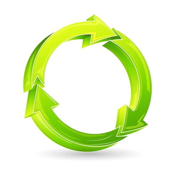 Recycler flèche — Image vectorielle