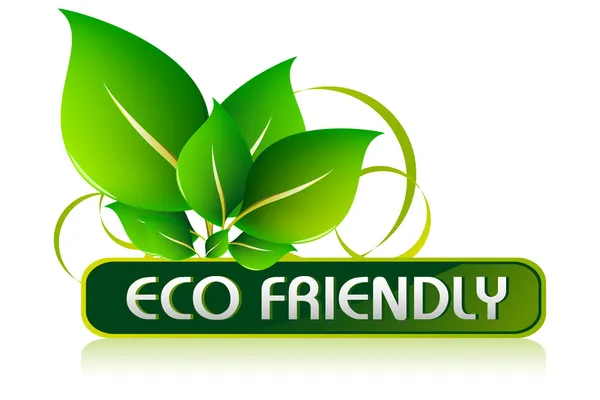 Eco friendly ikona — Stockový vektor