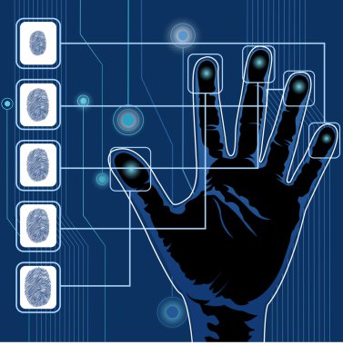 Hand Scanning clipart
