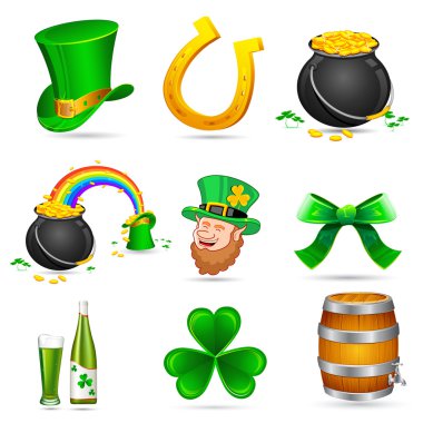 Saint Patrick's Day Elements clipart