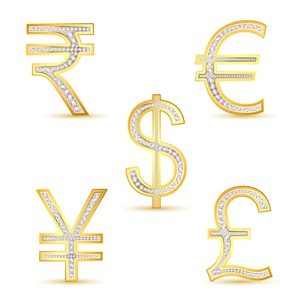 Алмазная валюта — стоковый вектор