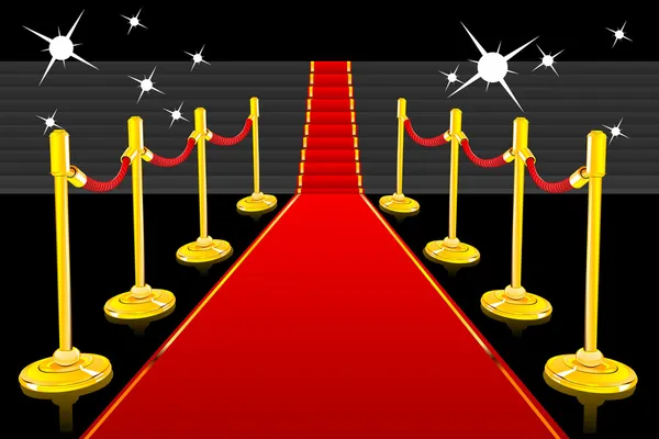 Red Carpet — Stock Vector