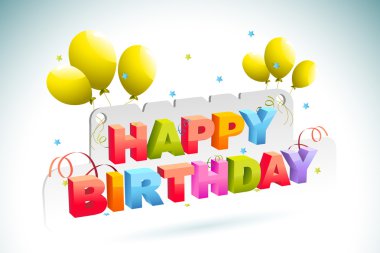 Birthday Card clipart