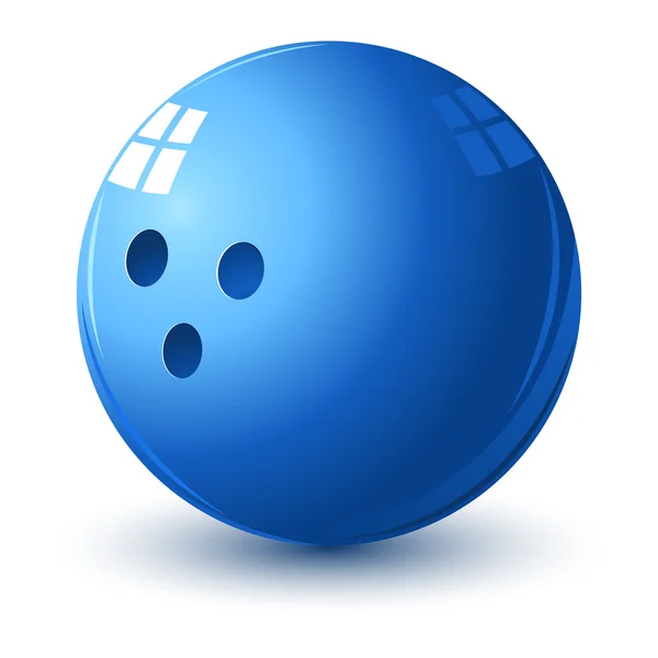 Balle de bowling — Image vectorielle
