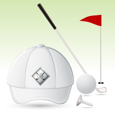 Golf Accessories clipart