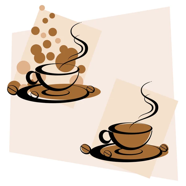 Café caliente — Archivo Imágenes Vectoriales