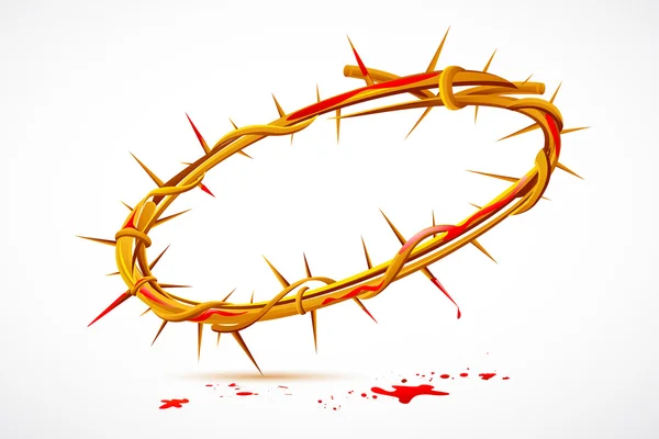 Crown of Thorns — Stock Vector