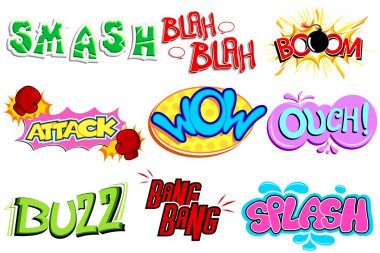 Comic Explosion clipart