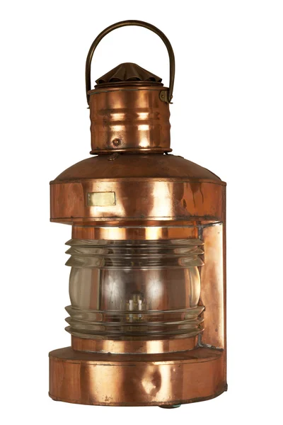 Old brassy lantern — Stock Photo, Image