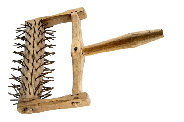 Εργαλείο του χεριού για την παραγωγή των τρυπών να ψημένο ψωμί — Φωτογραφία Αρχείου