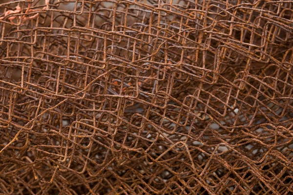 Ржавая сеть — стоковое фото
