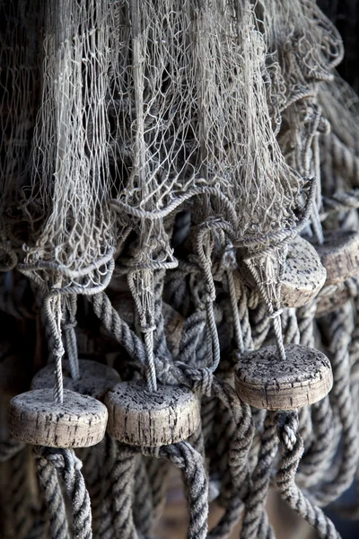 Old fishing net — Stock Photo, Image
