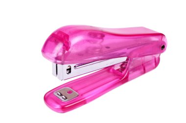 Pink stapler clipart