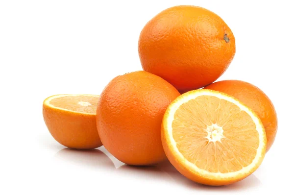 Pěkný čerstvý pomeranč — Stock fotografie