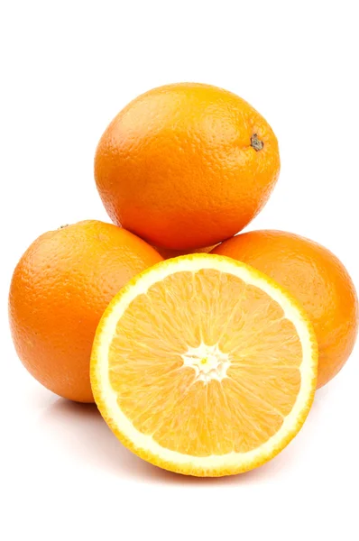 Ładny świeży pomarańczowy — Zdjęcie stockowe