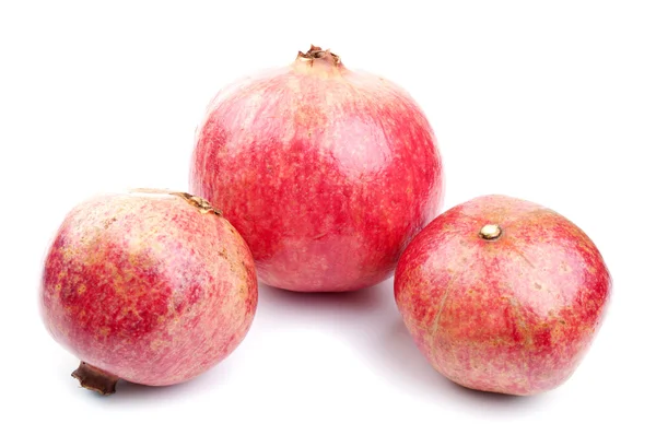 Tři čerstvé granátového jablka — Stock fotografie