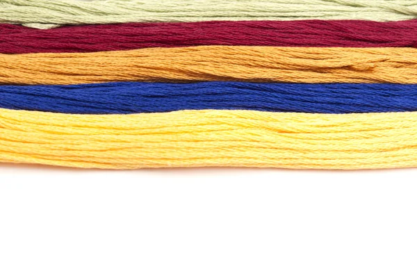 Kolorowe bawełniana rzemiosła — Zdjęcie stockowe
