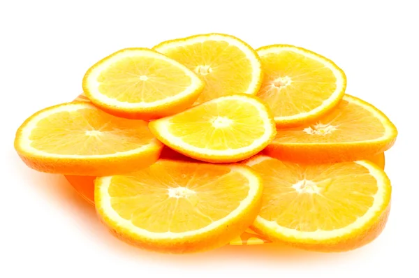 Oranje segmenten — Stockfoto