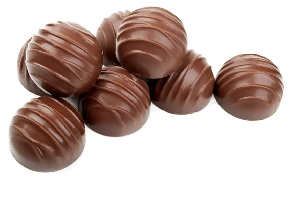 Delicious chocolates — Stock Photo, Image