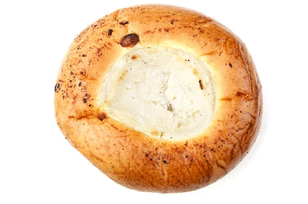 Bun with cheese — Stock Photo, Image