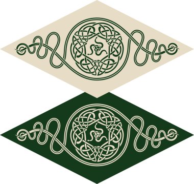 Celtic style pattern clipart