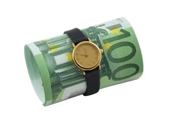 Foto conceptual - el tiempo es dinero —  Fotos de Stock