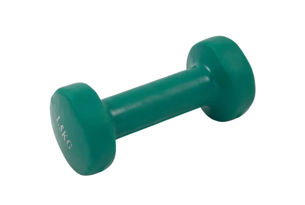 Dumbbell isolated on a white — Stock Photo, Image