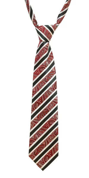 Necktie with paisley pattern — Stock Photo, Image