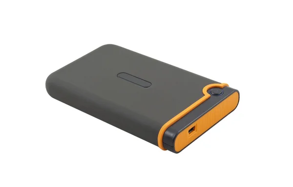 USB disco rígido portátil externo — Fotografia de Stock