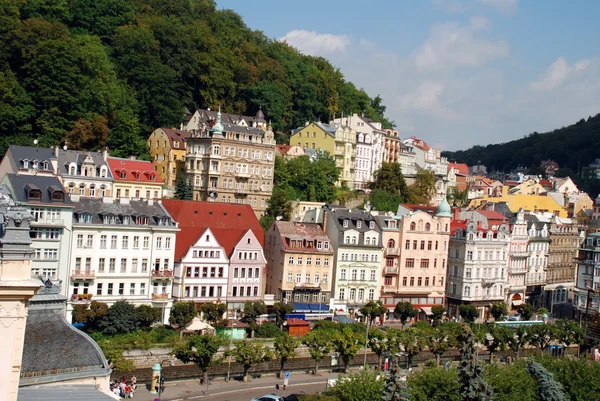 Paisaje urbano de Karlovy Vary — Foto de Stock