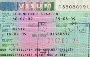 Schengen Vizesi