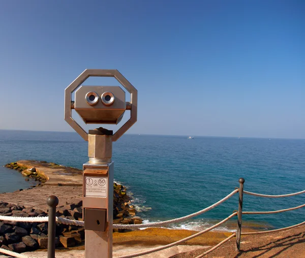 stock image Coin operated binocular