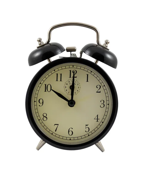 Retro alarm saati on saat gösteren — Stok fotoğraf