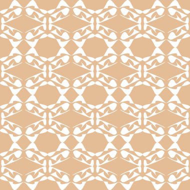Flow seamless background one color pattern ornament clipart