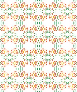 modern tasarımı ile yeşil Dikişsiz desen arka