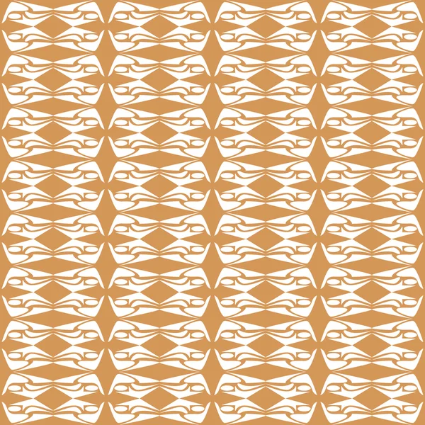 Seamless Floral Pattern orange pattern — Stock Vector