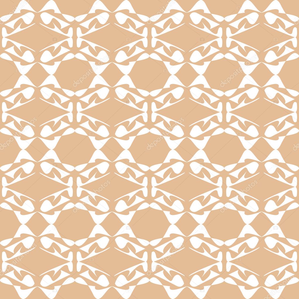 Flow seamless background one color pattern ornament
