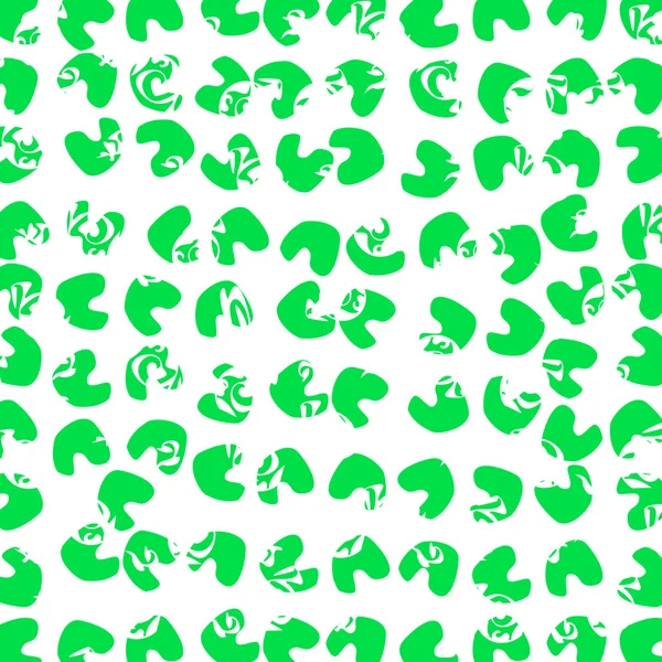 Dekorative grüne blumige Hintergrund — Stockvektor
