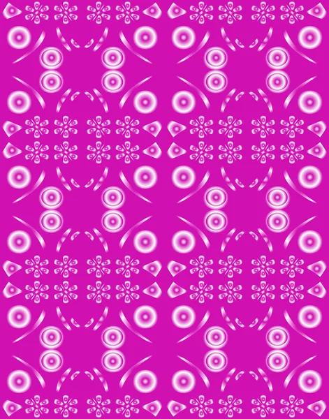 Bezešvé květinové damaškové pozadí purpurové tapeta — Stockový vektor