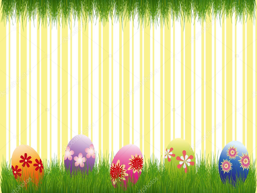 Springtime Easter holiday wallpaper