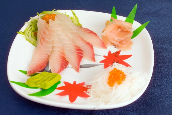 魚と赤キャビア — ストック写真