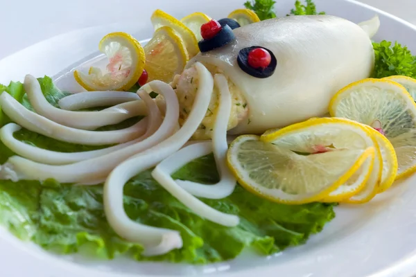 Yemek sebze ve limon — Stok fotoğraf