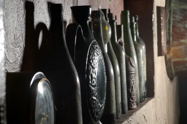 ヴィンテージのワインセラー — ストック写真