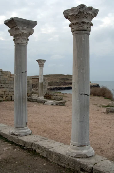 Die Ruinen der antiken Gebäude — Stockfoto